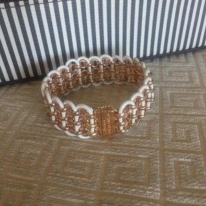 🤩 Leather/Rose Gold Henri Bendel Bracelt